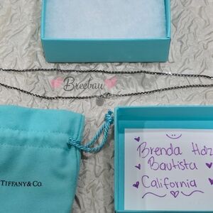 Tiffany & Co. Silver Heart Necklace